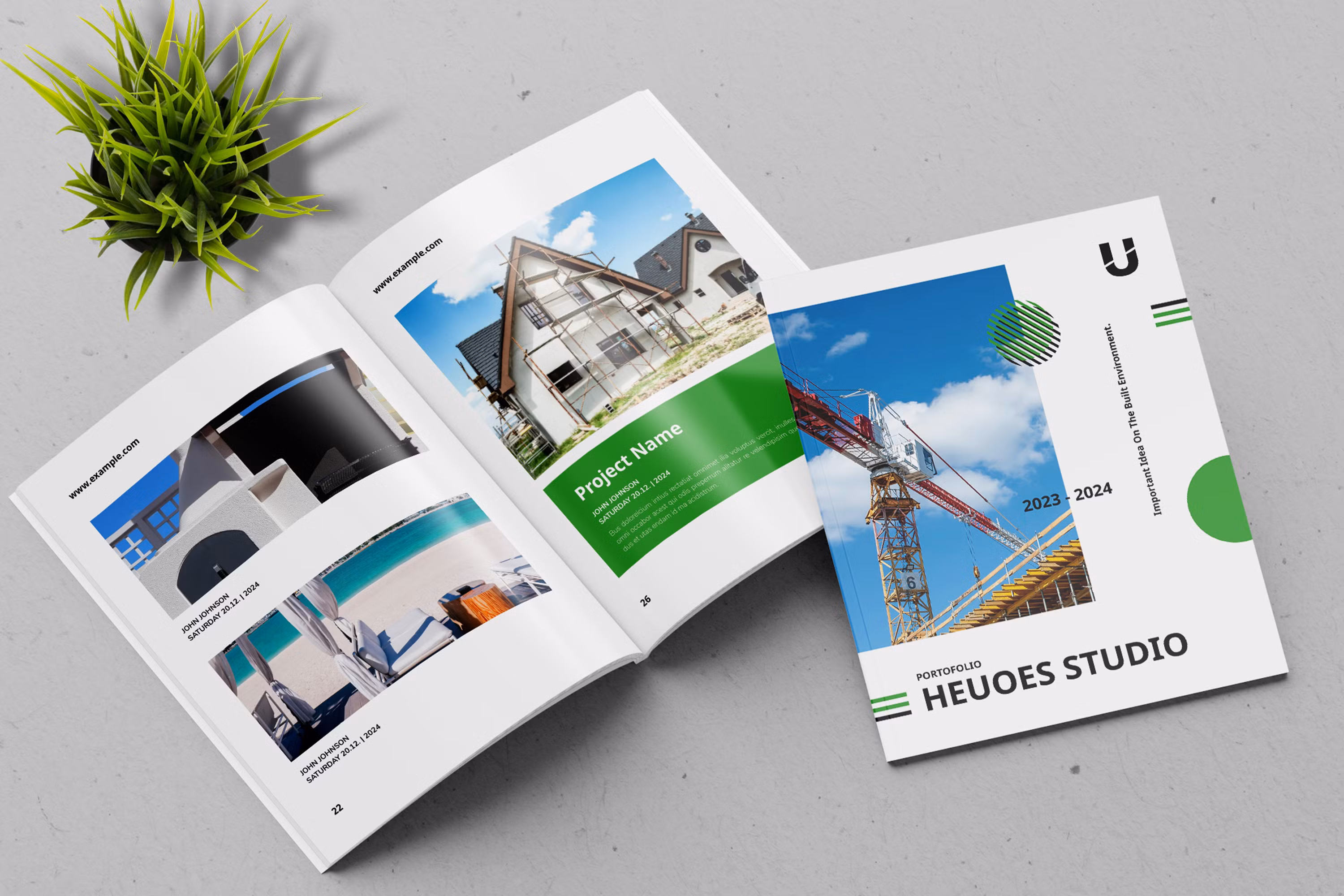Construction Company Website & Project Portfolio
